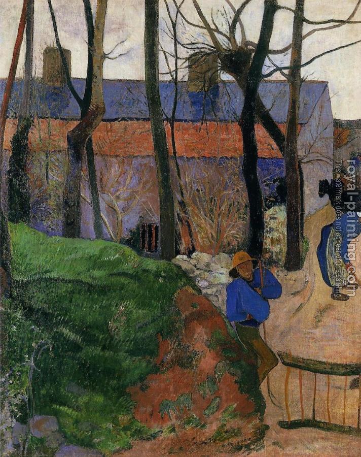 Paul Gauguin : Houses in le Pouldu